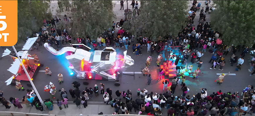 Miles de espectadores vivieron un verdadero carnaval en Parque Urbano Kaukari con el paso de Pachakuna Guardianes de los Andes