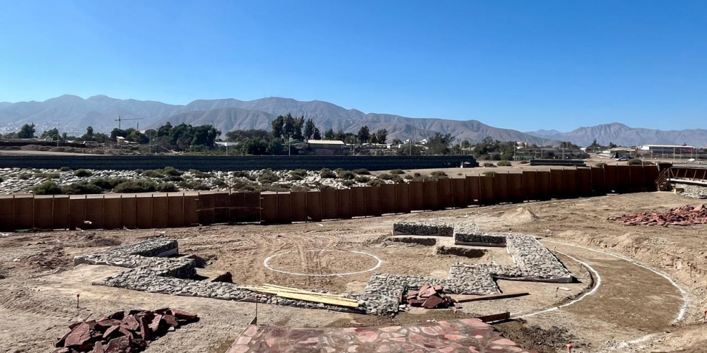 Chakana en construcción